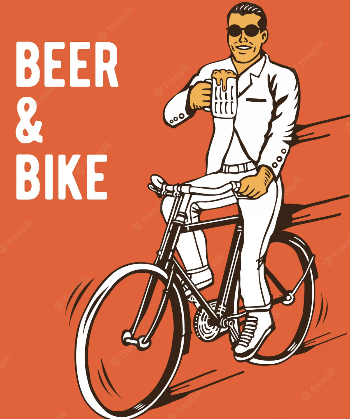 Cycling and drinking