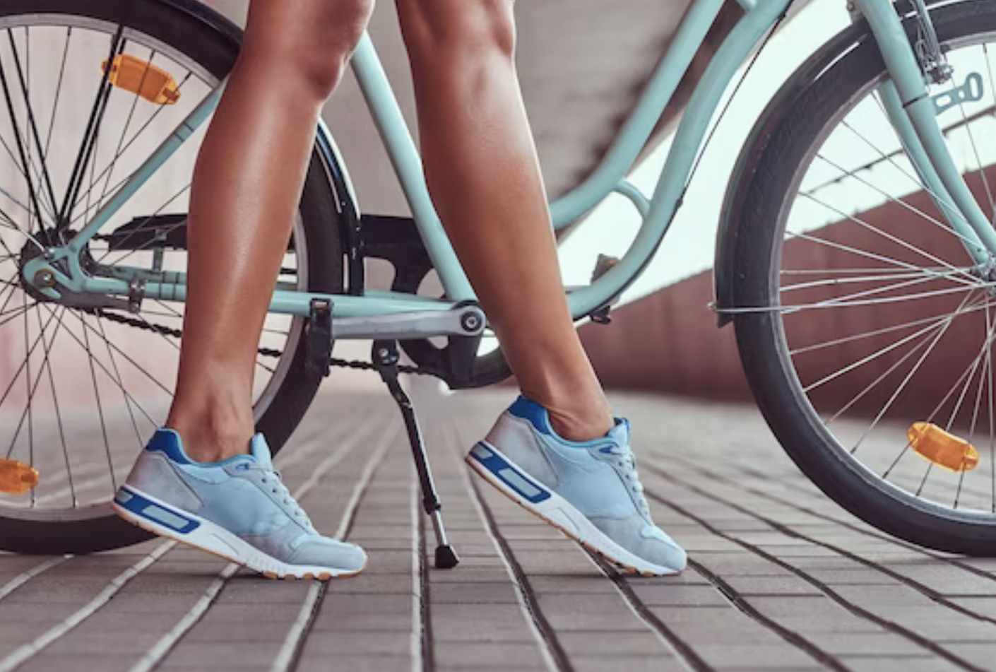 Ride a bike to stay toned