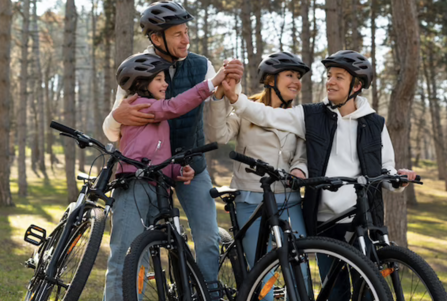 Social family Cycling 