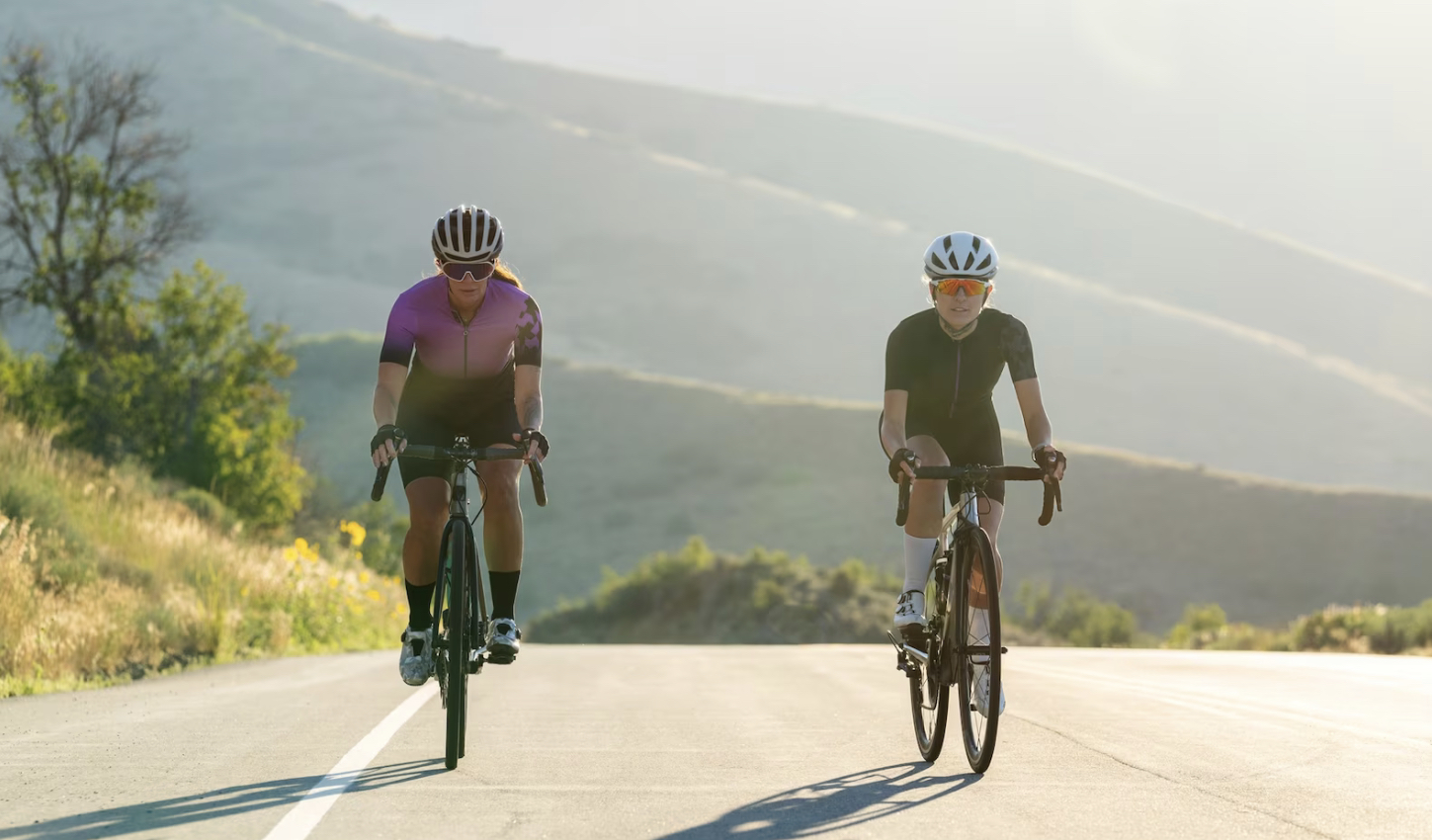 Cycling in the mountains